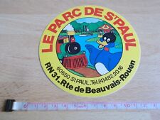 Autocollant LE PARC DE ST PAUL - ROUEN