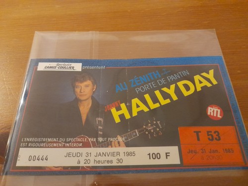 Billet place ticket concert - billet,