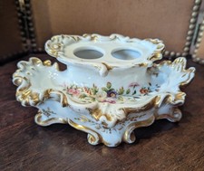 Encrier Porcelaine De Paris