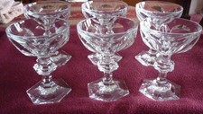 BACCARAT / 6 COUPES CHAMPAGNE * MODELE HARCOURT 1841 *