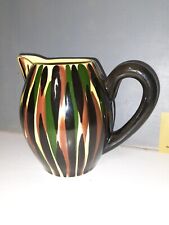 Pichet Saint Clément années 50 - Motif Coloré - Vintage et Ancien