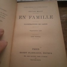en famille HECTOR MALOT flammarion 1898