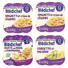 Blédina - Blédichef - 8 petits plats pour bébé - Repas soir - Dès 12 Mois - 3...