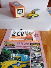 1/43 Citroën 2cv pick-up Michelin 1964 avec boîte et fascicule 52 hachette