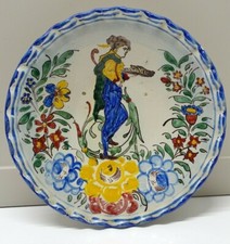 -ANCIEN PLAT COUPE A FRUITS