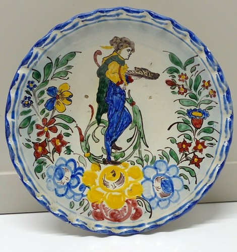 Ancien plat coupe fruits - -ancien,
