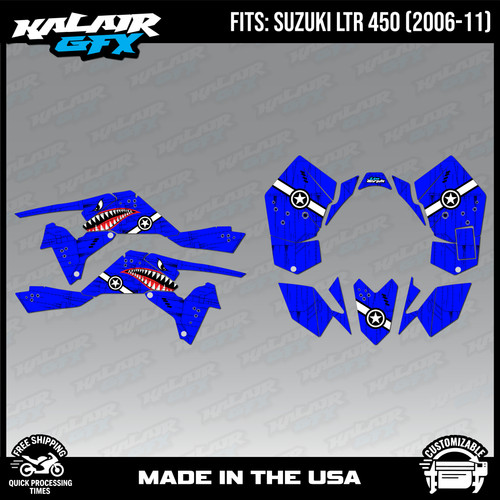 Graphics kit for suzuki atv - for,