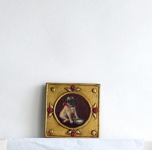 Cadre ancien dore peinture - cadre,