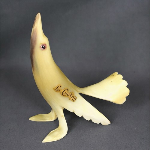 Ancienne sculpture oiseau - oiseau, en