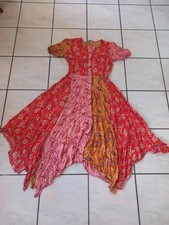 Magnifique robe ZARA bohème mi longue T L rare et recherchée 