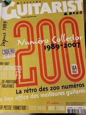 GUITARIST & BASS n°200 - COLLECTOR - 200 RIFFS - BRIAN MAY - NUNO BETTENCOURT...