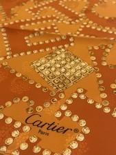 CARTIER FOULARD  SILK SCARF