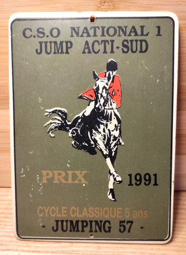Prestigieuse plaque - , de