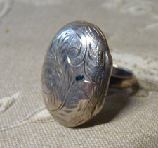 Bague poison argent 925 - poison,