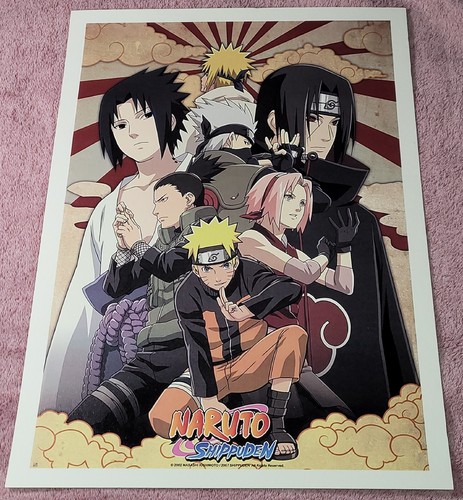 Affiche manga naruto - manga,