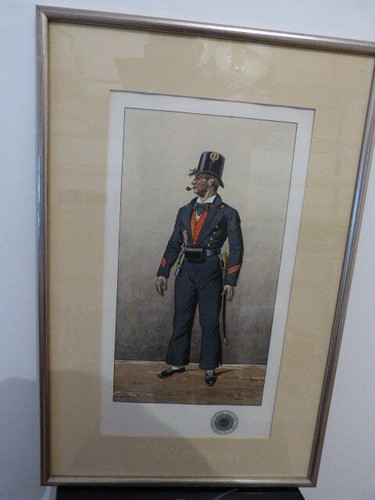 Lithographie auguste goichon - auguste,