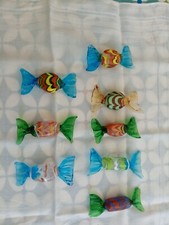 8 bonbons en véritable verre
