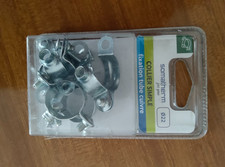 5X COLLIER SIMPLE  DE FIXATION DE TUYAUX DE PLOMBERIE 22 EN METAL