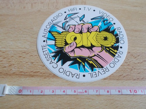 Autocollant vintage yoko - vintage,