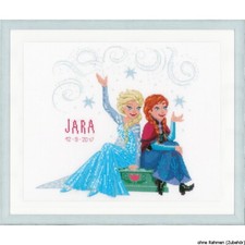 Vervaco Disney paquet de broderie comptant le motif "Sisters