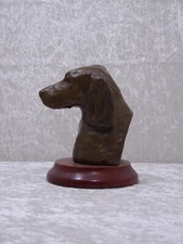 Sculpture tête chien - tête,