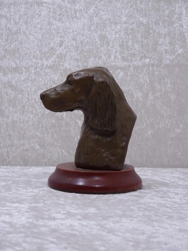 Sculpture tête chien - sculpture,