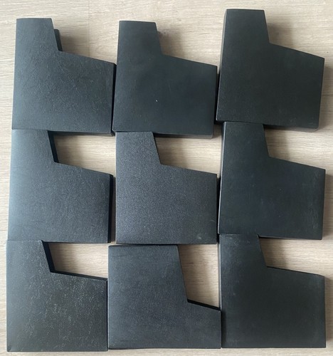 Lot etui fourreau noir - lot, 9