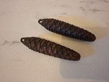Lot x2 poids pomme de pin pour