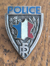 Insigne Police RF République Française / AB Paris  /BB96
