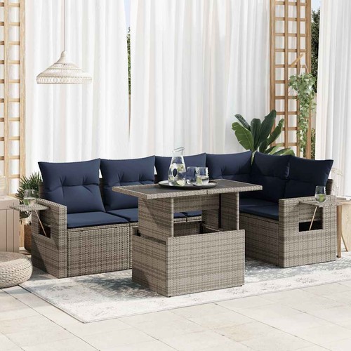 Salon jardin avec - de, coussins