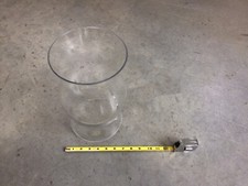 vintage Blown Glass hurricane lamp shade 12 Inches High