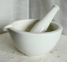 MORTIER et Pilon PORCELAINE