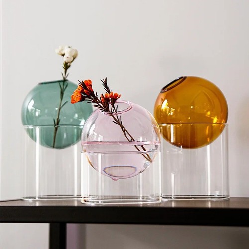 Mini vase fleurs rond - mini,