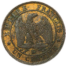 #17490 - 1 centime 1856 K Bordeaux TTB