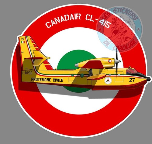 Sticker canadair 415 - sticker,