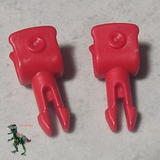 X2 Playmobil petit attelage rouge pour remorque-motoneige-tracteur-véhicules