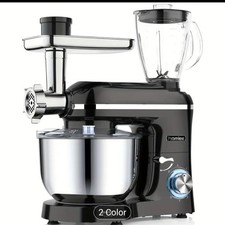 Homlee 6 In 1 Multifunctional Stand Mixer With 5.5L Stainless Steel Bowl, 1800W