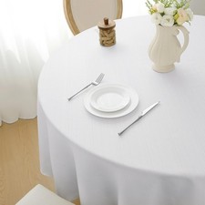Nappe Ronde Blanche 140 cm