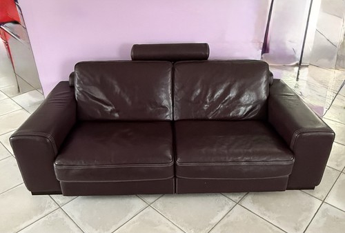 Canapé cuir roche bobois - en,