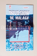SPACE INVADER - Malaga map - carte d'invasion - 500ex 2011