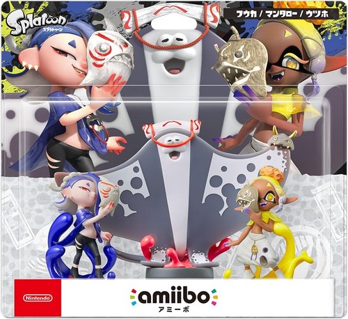 Amiibo splatoon deep cut - cut, set