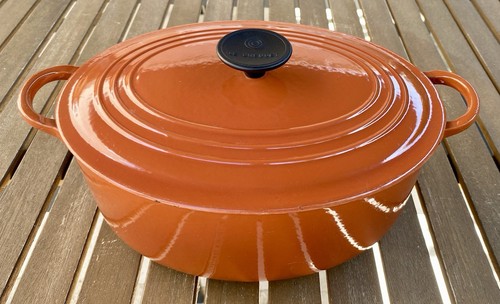 Cocotte ovale fonte émaillée - cocotte,