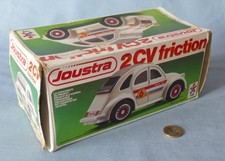 Joustra France Friction : Citroën 2cv Caricature "Garage FE2PK" (Blanc)