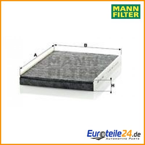 Filter cabin air mann - filter,,