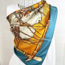 RARE Foulard vintage HERMES en