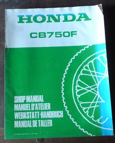 Cb750f manuel atelier sup - -,