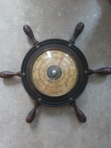Ancien baromètre marine - baromètre,