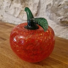 POMME DECORATIVE VERRE