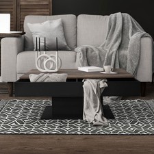 Table basse avec 2 espaces de