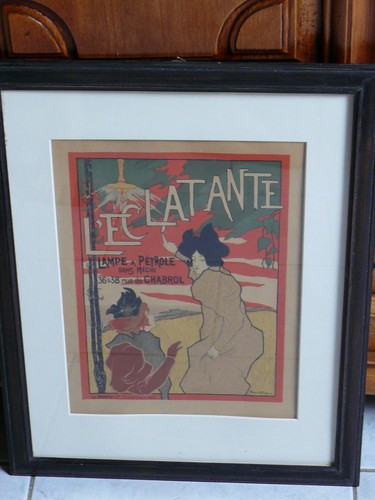 Très rare lithographie - rare,